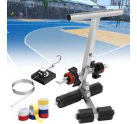 Professional Line Striping Machine with Circle Kit and Tape Applicator for Parking Lots, Warehouses, Playgrounds, and Road Markings