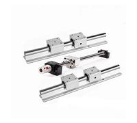 Professional Linear Rail Support + SBR20 Shaft Guide +SBR20UU Block Bearing +Ball Screw Set + Nut + BKBF12+Coupler