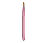 Professional Lip Brush With Lid Retractable Portable Cosmetic Brush For Lipstick Gloss Applicator Wands Makeup Tools