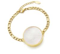 Professional Lipstick Organizer Shell Design Stainless Steel Hand Chain for Business Women on the Go, Luxury Hand Chain, フリーサイズ