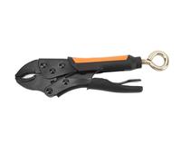 Professional Locking Pliers Adjustable Clamp with Curved Jaw Heavy Duty Carbon Steel Tool for Metalworking Woodworking and DIY Projects (7 Inch 1500mAh Li Ion Battery)