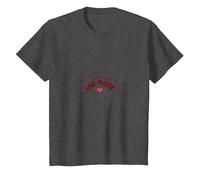Professional Love Maker: Romantic Cupid Valentine Gift T-Shirt, Kids, Dark Heather Grey, 3 Years