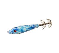 Professional Luminous Squid Jig Artificial Shrimp Pattern Fishing Hook Ocean Bait Squid Bait Tool High Brightness Luminous Lures