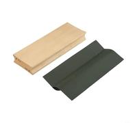 Professional Luthier Sanding Block Dual Radius Design for Guitar Bass for Fret Work Wooden Flat Hand Sander 7.9 Inch(12 16)
