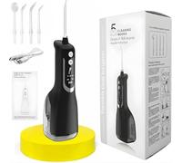 Professional LuxeCare Water Floss Portable Oral Irrigator 5 Cleaning Modes 360° Rotating 4 Extra Nozzles IPX7 Rechargeable with 360ml Tank Perfect for Deep Teeth & Gum Care Device for Men&Women