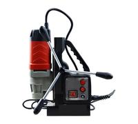 Professional Magnetic Drill Press Electric Bench Drilling Machine, Variable Speed Stepless Regulation, Heavy Duty Industrial Steel Structure Engineering, Precision Metal Drilling