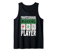 Professional Mahjong Player, Tile Game Player, Mah Jong Tank Top
