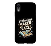 Professional Maker of Places Cartographer Mapmaker GIS Case for iPhone XR