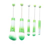 Professional Makeup Brushes Bead Assembly Brushes Eyeshadow Brush Metal Handle Makeup Creative Accessory Beading