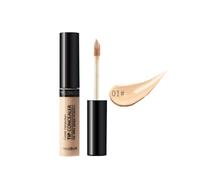 Professional Makeup Concealer Wand Complete Coverage Serum High Adhesive Concealer Without Clumping And Cracking Perfect Covers Blemishes, Freckles And Dark Circles(1# Fair), nyx