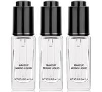 Professional Makeup Mixing Liquid, Waterproof Clear Mix Makeup Dilution, Multi-Functional Enhancer, Enhances Color Payoff & Extends Wear Time, for Eyeshadow & Mascara Sealer, Powder Blusher