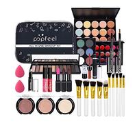 Professional Makeup Set,MKNZOME Cosmetic Make Up Set With Makeup Bag Portable Travel Make-up Palette Birthday Xmas Makeup Gift Set Full Sizes Eyeshadow Foundation Lip Gloss for Teenage & Adults