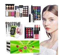 Professional Makeup Set | Travel Beauty Kit | Portable Women Full Starter Cosmetics Kit for Adults, Men, Women, Makeup Artist