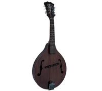 Professional Mandoline Instrument Coffee-colored All-veneer Handmade Mandolin National Musical Instrument 8-string Mandolin