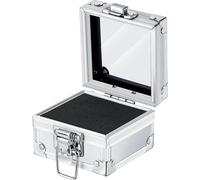 Professional Manicure Drill Stand Display Case Compact Metal Storage Container With 25 Holes Nails Bits Organized