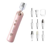 Professional Manicure Pedicure Set Kit, Cordless Electric Nail File Set, Rechargeable Nail Pedicure Tools for feet,5 Speeds Hand Foot Care Nail Drill for Thick Nail Toenail Cuticle Women Men Pets