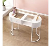 Professional Manicure Table with Storage Drawers and Cabinet - Functional Wooden Salon Work Station for Nail Artists