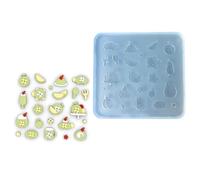 Professional Manicure Tool Silicone Nails Art Mold Melon Theme Manicure Template Pendant Mold Texture for Nails Clear Nail Form