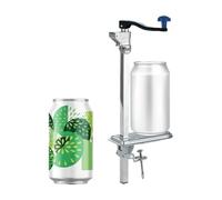 Professional Manual Can Opener Heavy Duty Stainless Steel Bench Top Tool with Sharp Blade for Tall Cans Silver 48cm/18.5in