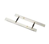 Professional Marine Parallel Ruler with Metal Arm Multipurpose Navigation Chart Drawing Ruler for Architect Drafting Marine Azimuth Measurement Tool