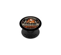 Professional Marshmallow Burner Funny Camping Campfire PopSockets Adhesive PopGrip