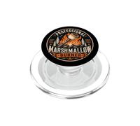 Professional Marshmallow Burner Funny Camping Campfire PopSockets PopGrip for MagSafe