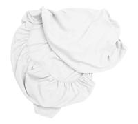 Professional Massage Bed Cover 70x190cm Knitted Cotton Washable White