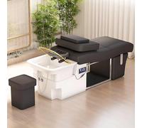 Professional Massage Shampoo Bed Head Spa Equipment with Water Cycle, Fumigation & Water Heater, Shampoo Table for Beauty Salon, Barber, Stylist