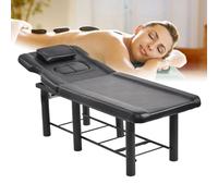Professional Massage Table for Home Clinic, Heavy Duty Esthetician Spa Bed with Adjustable Back Rest for Therapeutic Massages, Portable and Sturdy Design