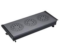MasterClass Professional Extra Large Three Light Food Warmer, Dish Warmer, Display Boxed, Black/Grey