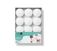 Professional Maxi Floating Candles 12 Pack Decor Home Wedding Events (White)