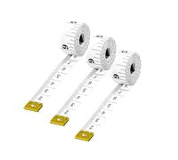 Professional Measuring Tape, 2 PCS Double Sided 150cm/60 Inches, Flexible Soft Tape with Metric and Imperial Units for Sewing, Tailoring, Body Measurements