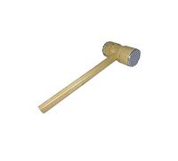 Professional Meat Tenderizer Needle with Stainless Steel Blades, Double-Sided Wooden Handle for Meat, Steak, Chicken & Fish, Kitchen Tool for Tenderizing & Flattening, Easy to Clean, Durable Mallet