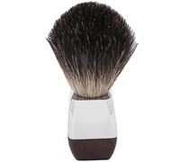 Professional Men Shaving Brush, Stainless Steel Shaving Brush with Soft Bristles, Portable Beard Shaving Tool for Travel, Ergonomic Handle for Salon Home and On - the -