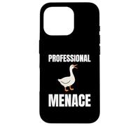 Professional menace Funny Goose Sayings Honk Goose Meme Case for iPhone 16 Pro