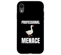 Professional menace Funny Goose Sayings Honk Goose Meme Case for iPhone XR