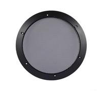 Professional Mesh Speaker Net Cover for Car and Home Audio Plastic Frame and Steel Wire Grilles for Reliable Protection (Black)
