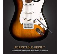 Professional Metal 6-St Electric Guitar B with Saddles and Easy Installation