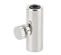 Professional Metal Cello Wolf Tone Eliminator Mute Tube Accessory for Cello Violin Trombone Cornet Players (Silver)