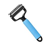 Professional Metal Deshedding Brush Tool for Pets Effectively Reduces Shedding and Tangles in Long Short Hair Comb Dog Grooming Brush