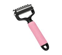 Professional Metal Deshedding Brush Tool for Pets Effectively Reduces Shedding and Tangles in Long Short Hair Comb Detangling Comb for Animal
