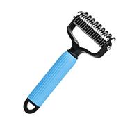 Professional Metal Deshedding Brush Tool for Pets Effectively Reduces Shedding and Tangles in Long Short Hair Comb Detangling Comb for Animal