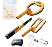 Professional Metal Detector, 3-in-1 Gold Prospecting & Pinpointer, IP68 Waterproof, High Efficiency, Silent Operation for Treasure Hunting