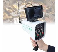 Professional Metal Detector 3D LED Display, Handheld Underground Scanner, Precise Positioning, 30m Depth & 1000m Range, for Gold Silver Copper
