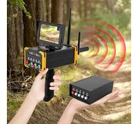 Professional Metal Detector, Adjustable Gold Finder & Treasure Hunter, 324.8ft Detection Range, 52.5ft Depth, Pinpointer - for Treasure Hunting & Prospecting