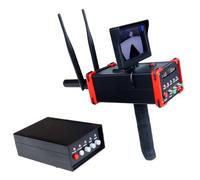 Professional Metal Detector with Display Screen for Gold Silver Copper Detection, 99m Search Range and 15m Depth for Treasure Hunting