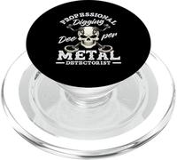 Professional Metal Detectorist Skull Digging Deeper PopSockets PopGrip for MagSafe