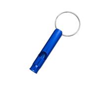 Professional Metal Dog Training Whistle Key Ring Ultrasonic Frequency for Pet Obedience Recall Training Puppy Control Ultrasonic Stop Dogs Pet Colours Keyring Keychain (Blue)