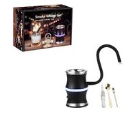 Professional Metal Food R Set with Brushes, Flexible Tube & Case for Home/chen Essentials USB Rechargeable Drink Smoker