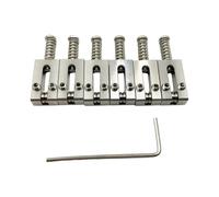 Professional Metal Guitar Tremolo Bridge Systems Easy Installation Suitable For Headless Electric Guitars Repairing Metal Alloy Roller Bridge